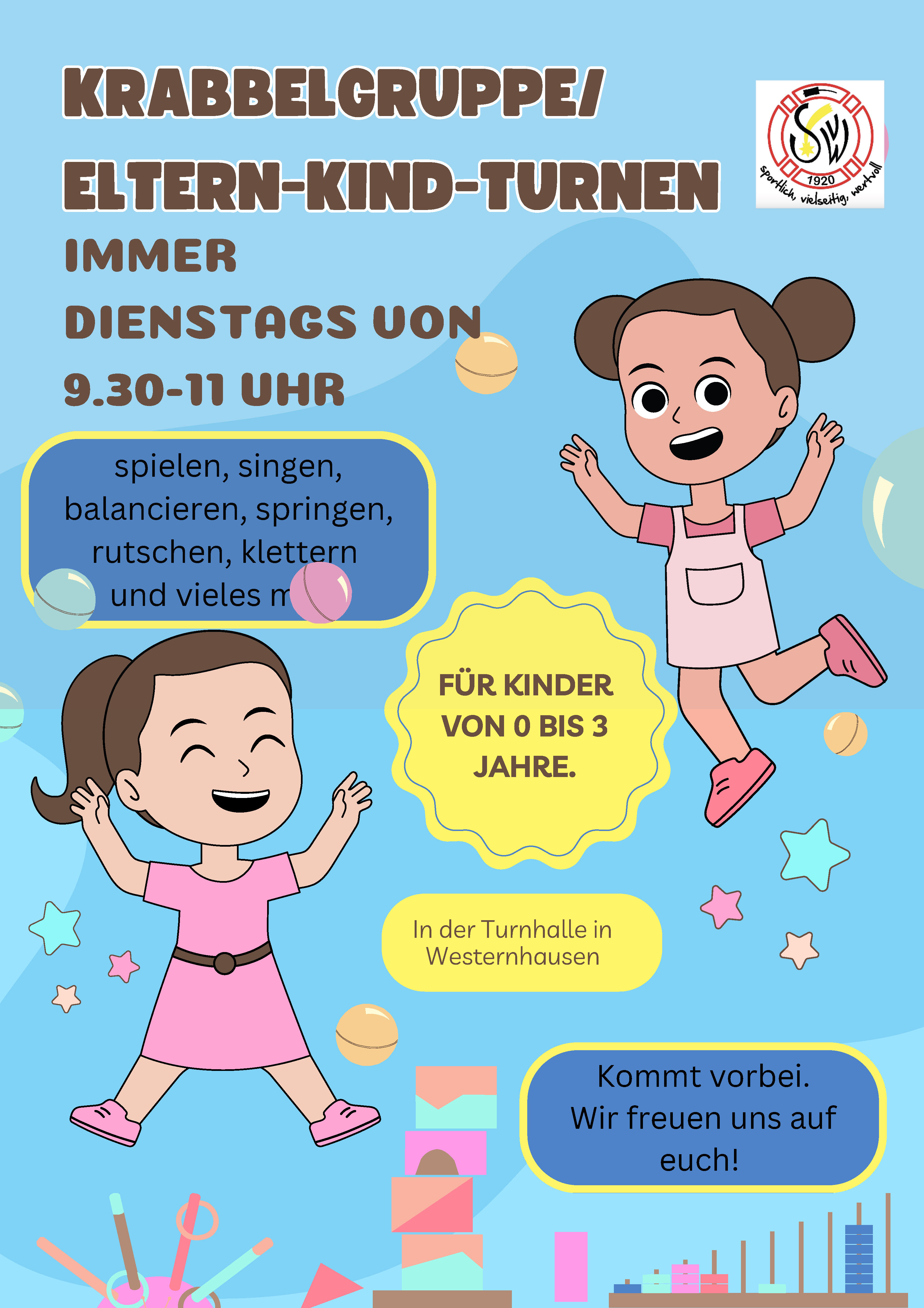 Plakar Krabbelgruppe Eltern-Kind-Turnen